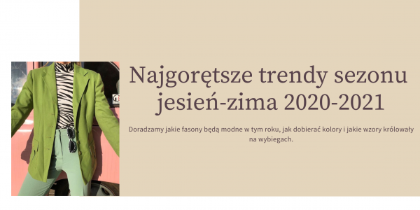 Tendenze autunno-inverno 2020/2021